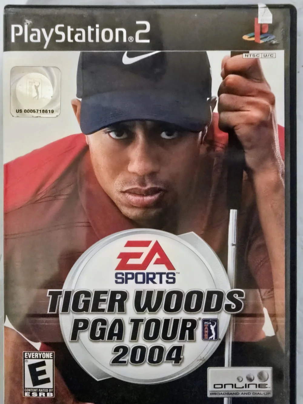 Sony PlayStation 2 Tiger Woods PGA Tour 2004 – Like New Original No Scratches
